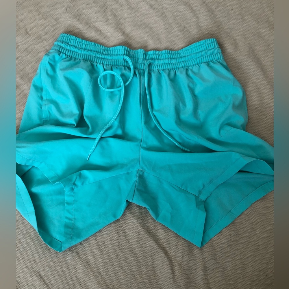 PANAMA JACK Mens Swim Trunks Short Boardshorts Green Blue Beach Pool Size Large - Picture 7 of 10